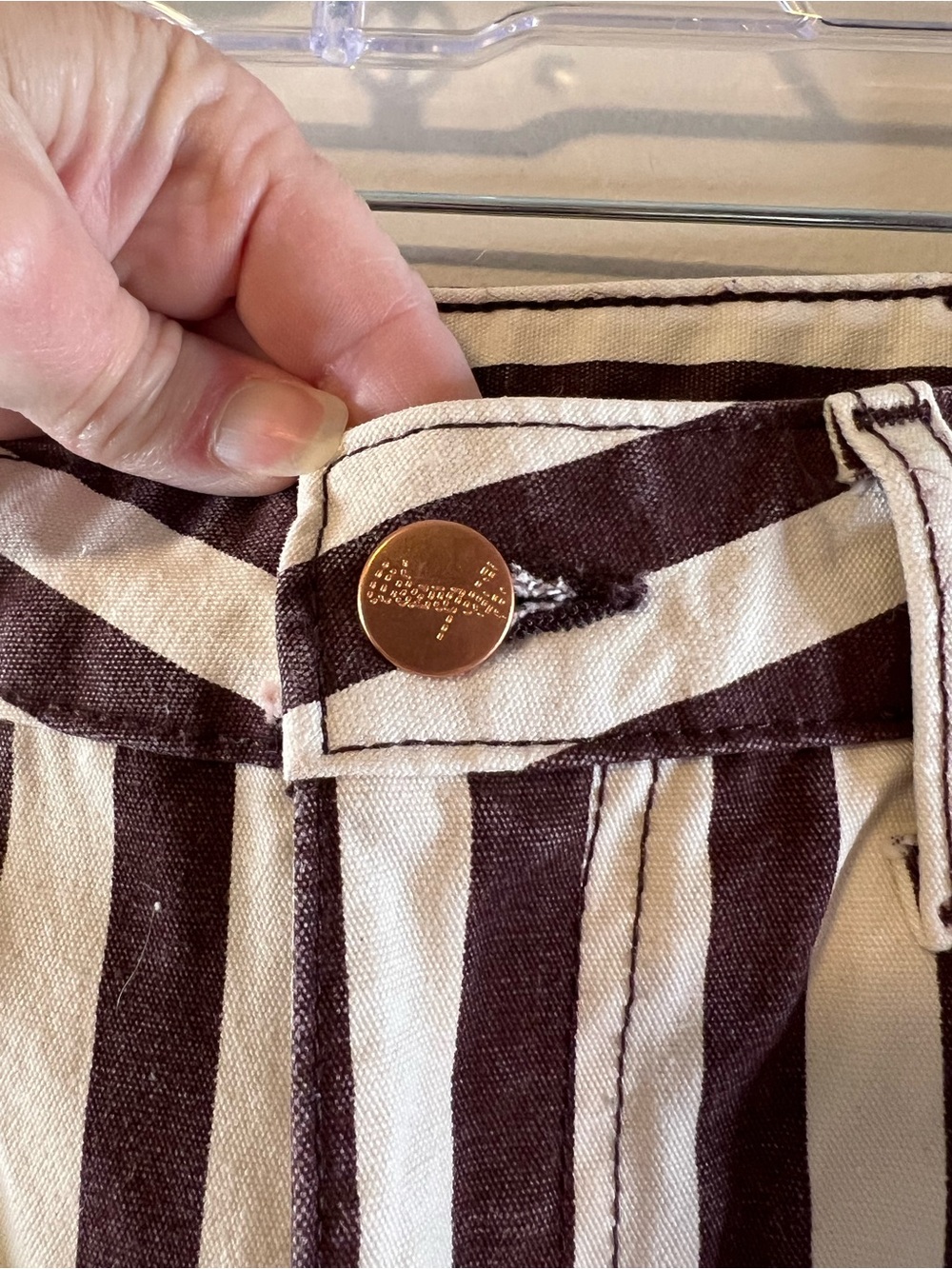 Wrangler "The Wanderer" High-Rise Striped Flare Jeans - Picture 10 of 16